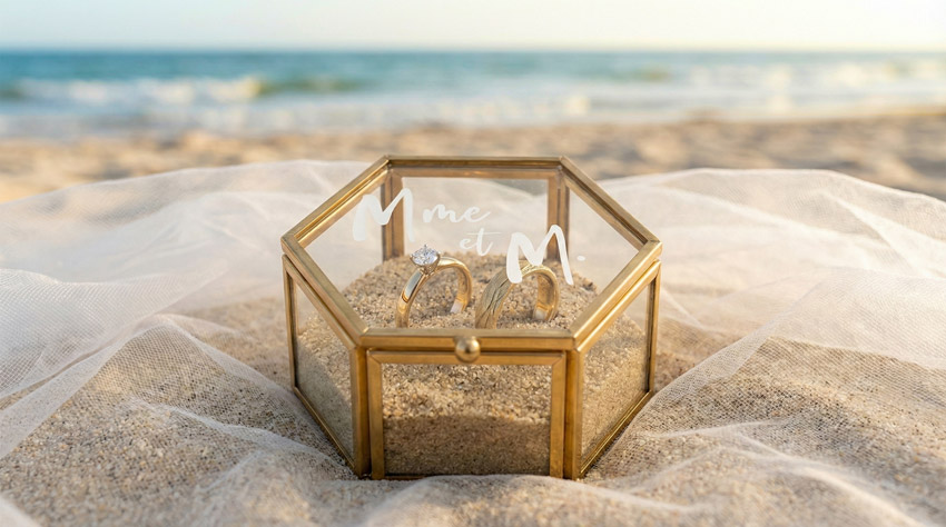 Cérémonie de mariage sur la plage en Guadeloupe - Wedding planner